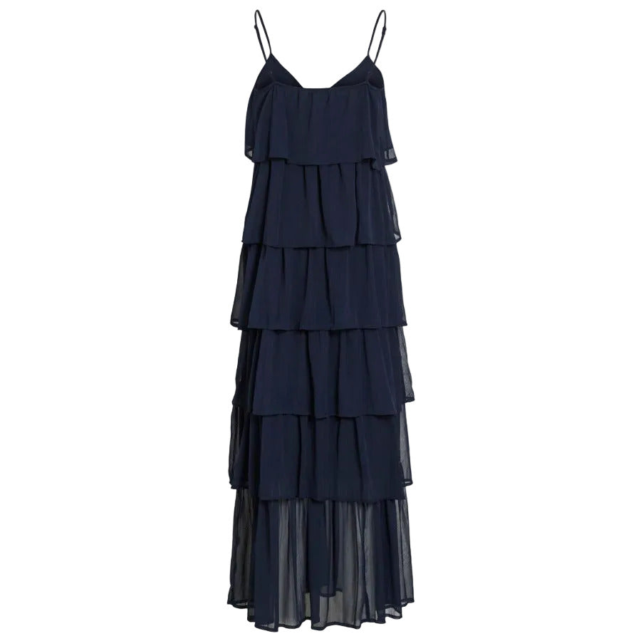 Vila - Viharley Ruffle Maxi Dress