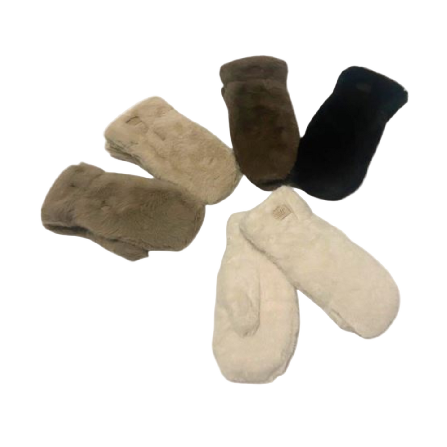 Caramelle - Pälsvantar