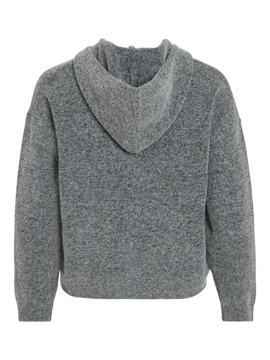 Vila - Vicasti Hoodie Button Knit Top