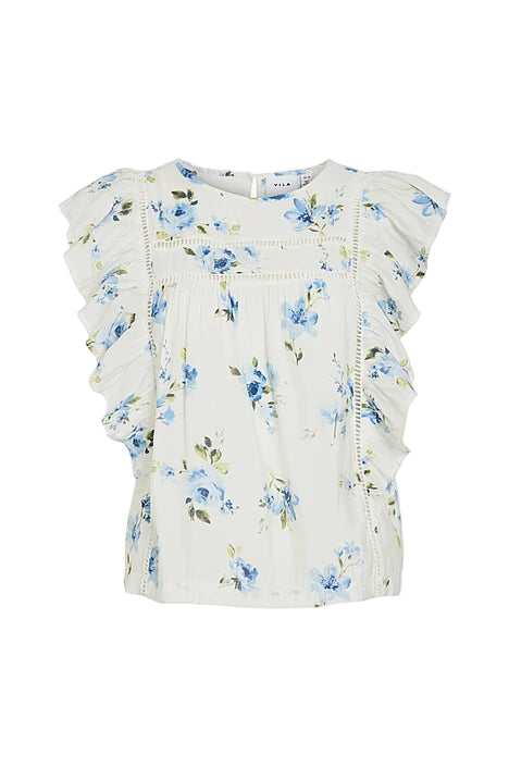 Vila - Viprinted O-Neck Top