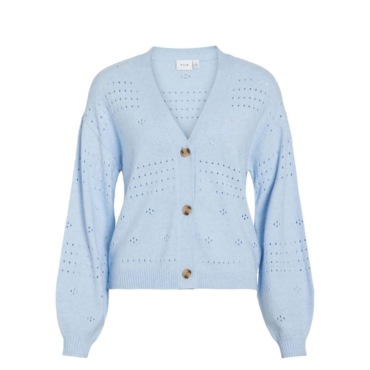 Vila - Viril V-neck Knit Cardigan