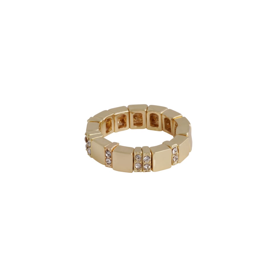 Snö of Sweden - Brick Small Elastic Crystal Ring
